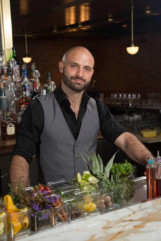 Mixologist and Chilled 100 Ambassador, Ben Potts
