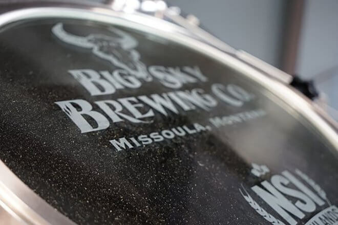 Big Sky Brewing Company mash inside