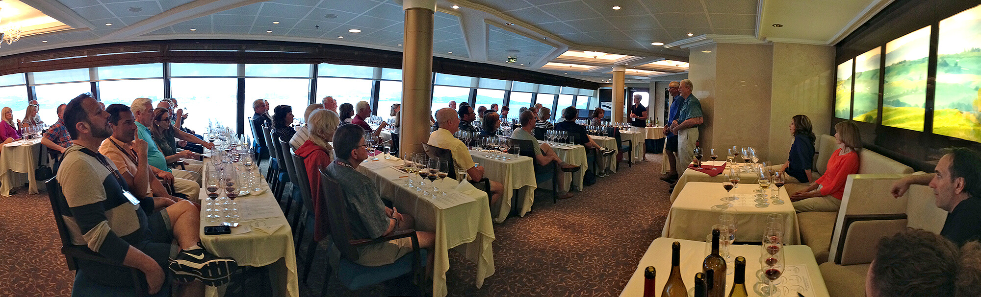 Big Napa and Sonoma Red's Tahiti Cruise Wine Seminar