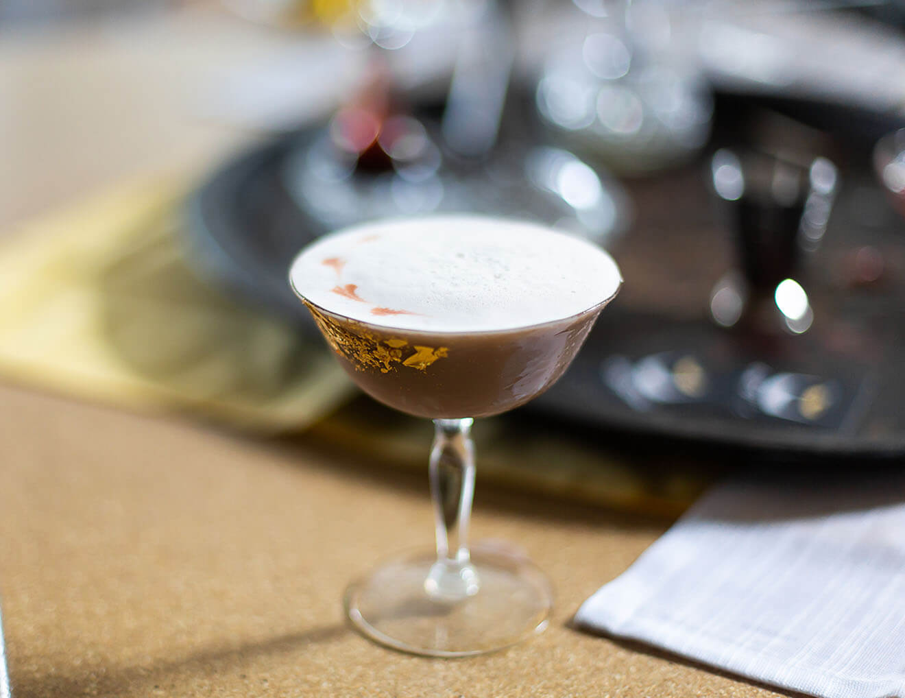 Black is Gold Cocktail