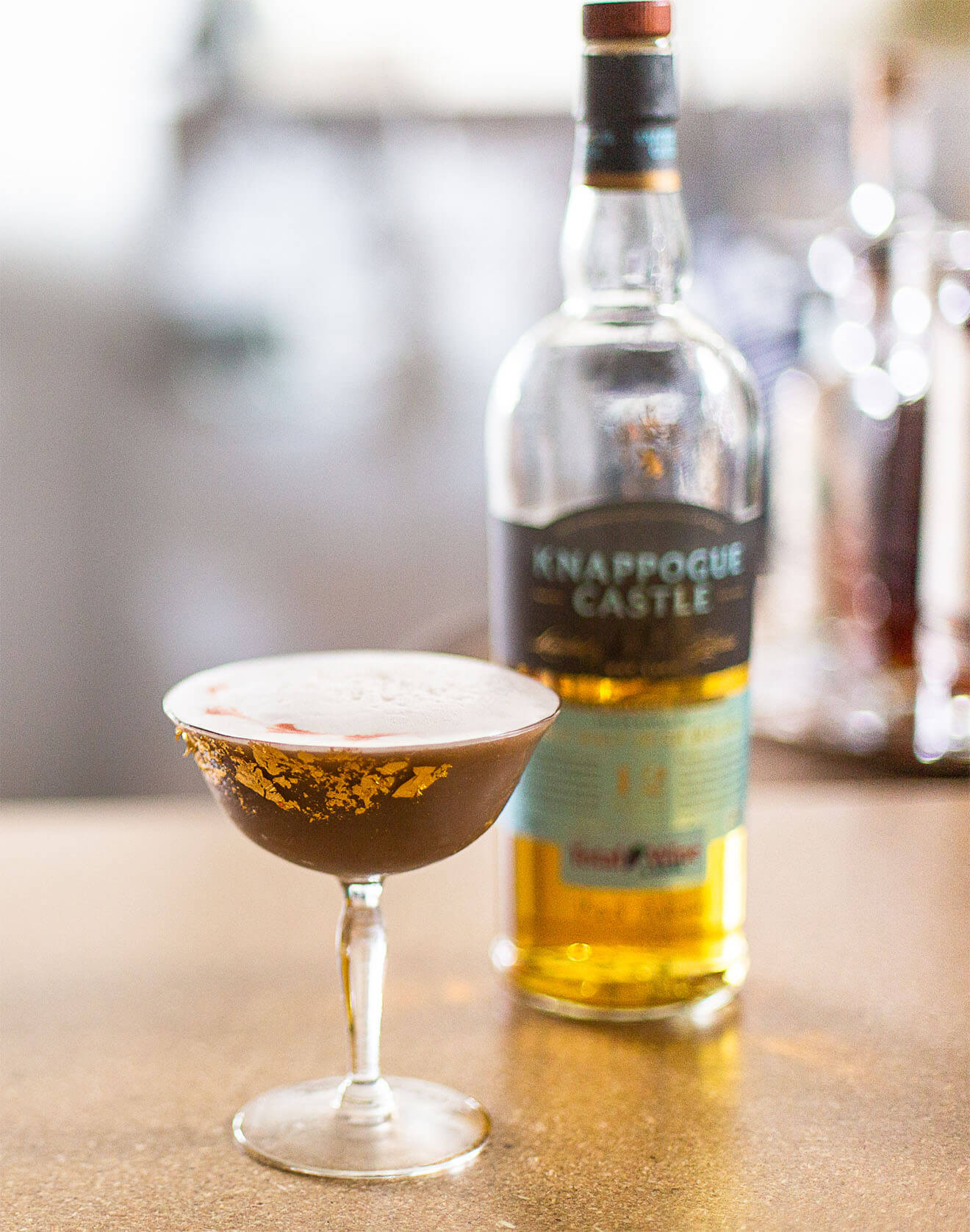 Black is Gold Cocktail