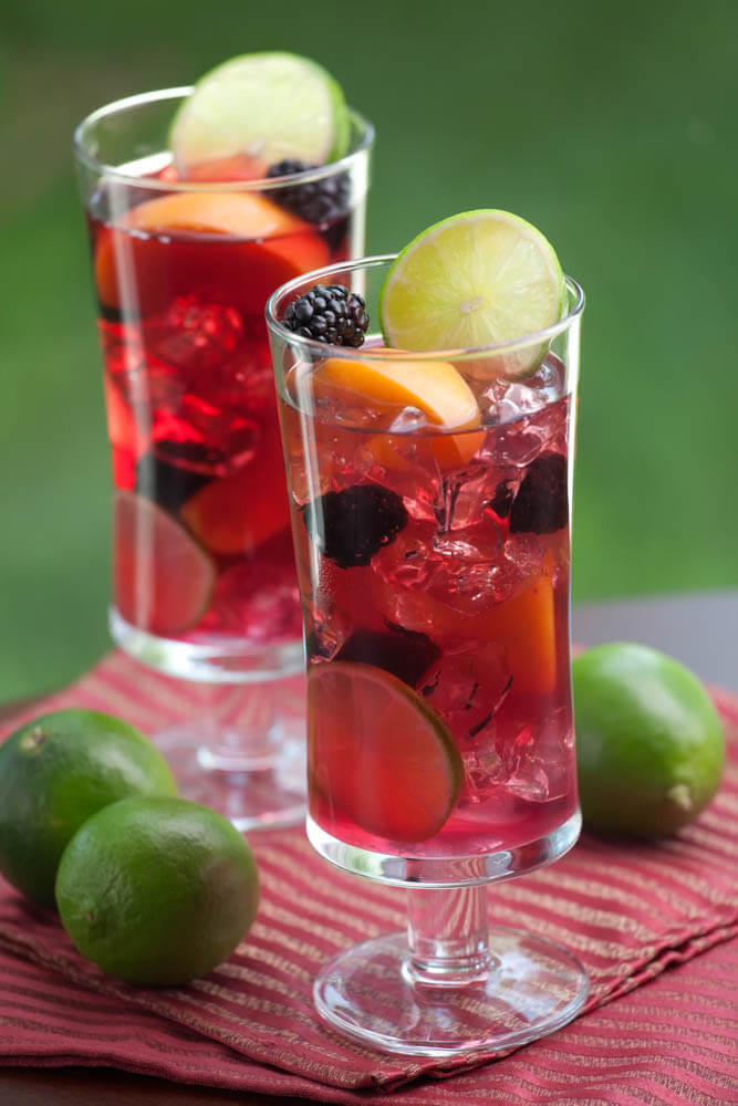 Blackberry Meyer Lemon Gin & Tonic