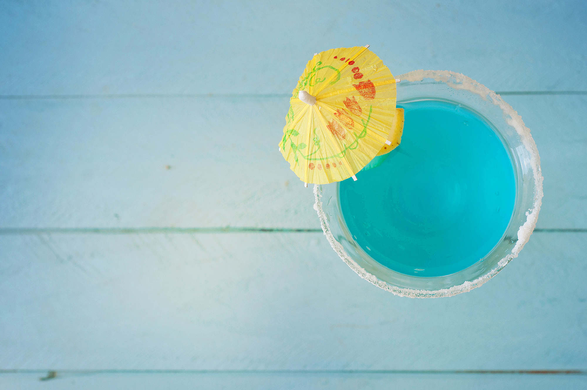 Blue Curaçao Cocktail