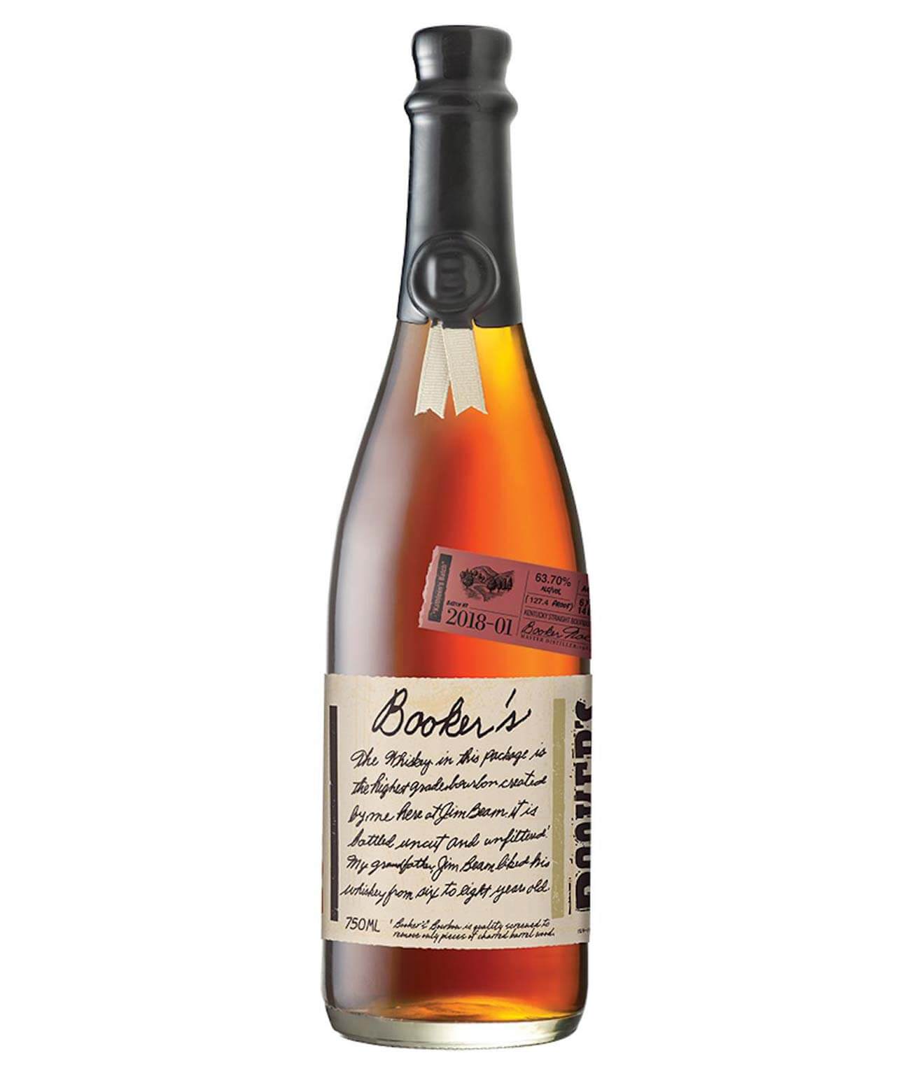Booker’s “Kathleen’s Batch”, bottle on white