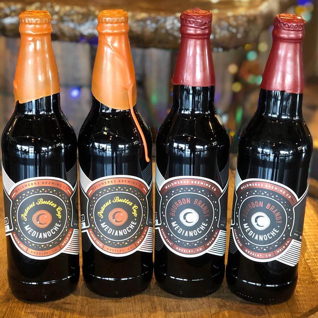 Bourbon Barrel Aged Medianoche Beers