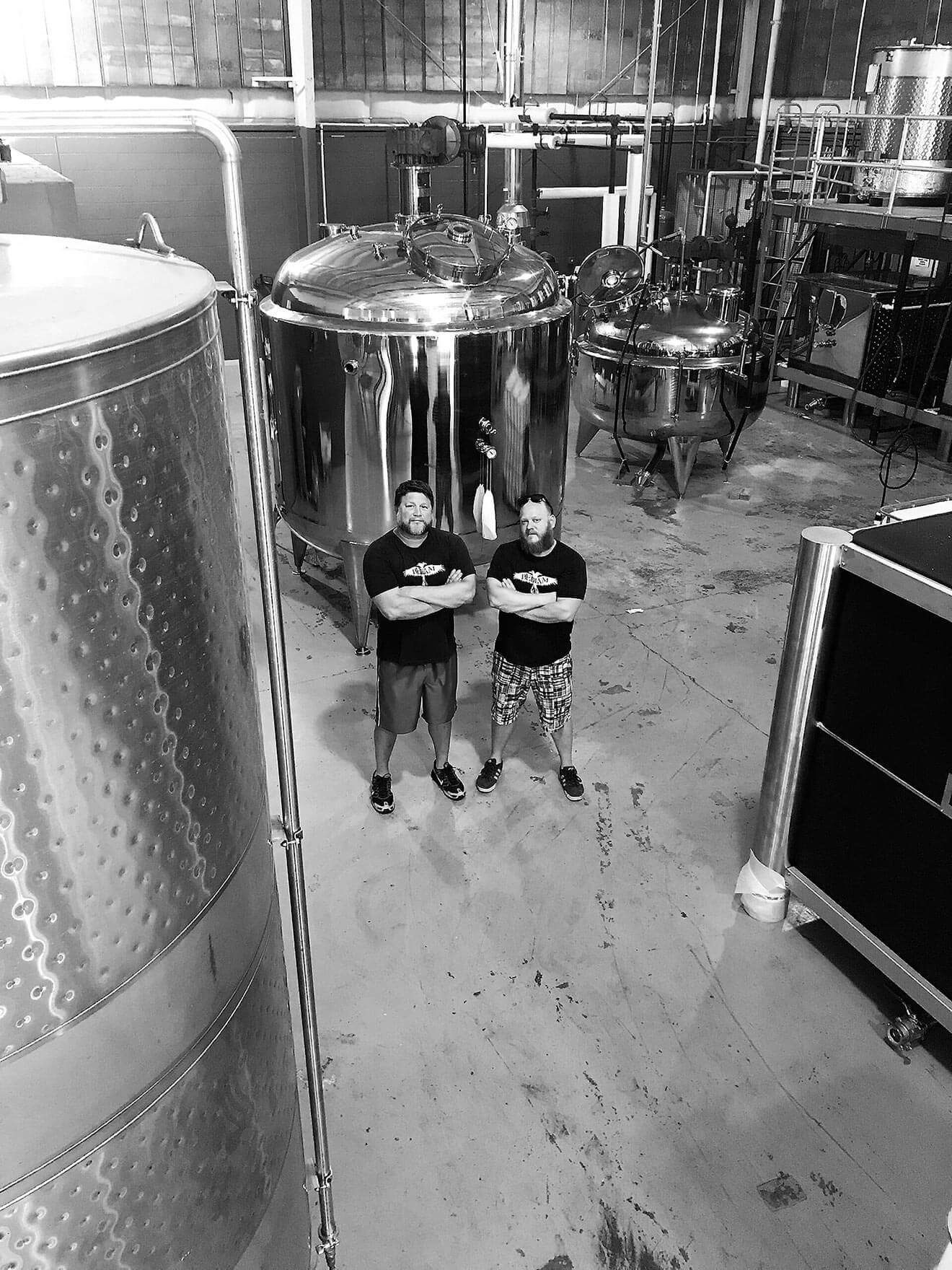 Brandon Evans and Scott Russ