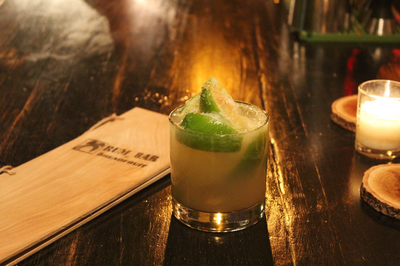 Breadfruit Caipirinha