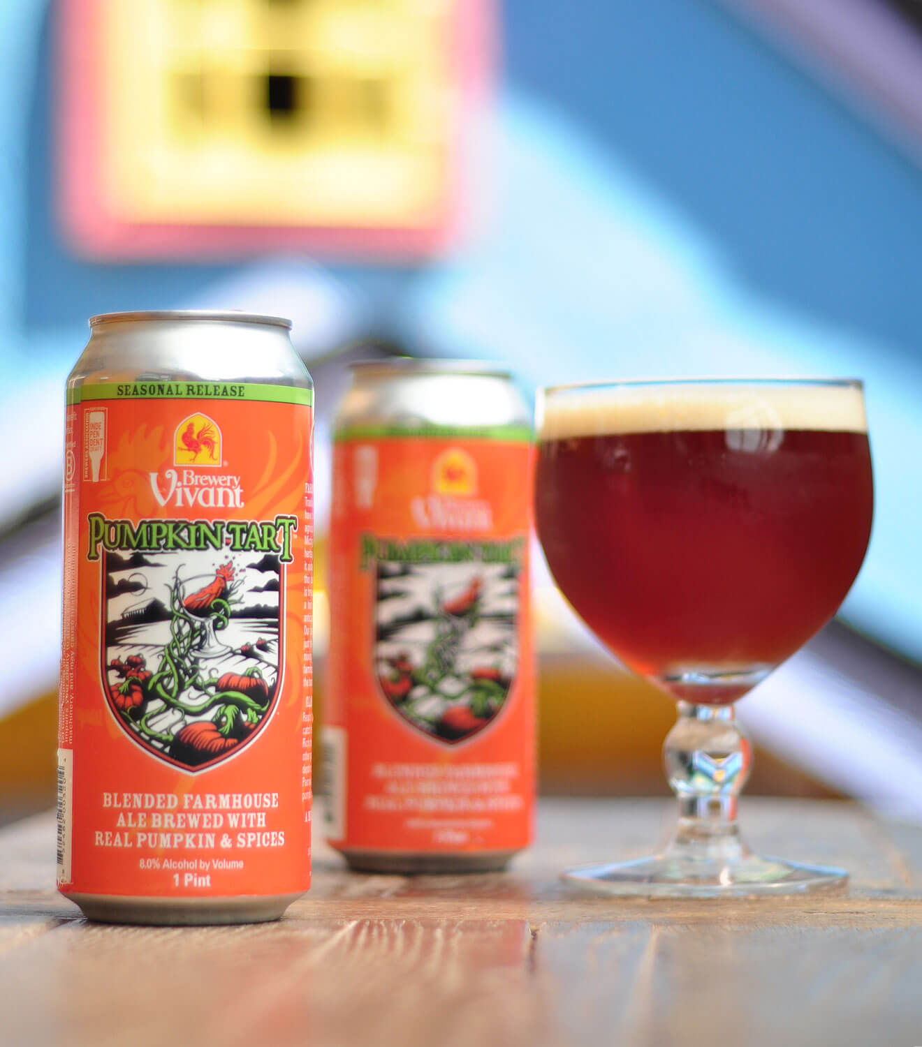 Brewery Vivant Farmhouse Pumpkin Tart