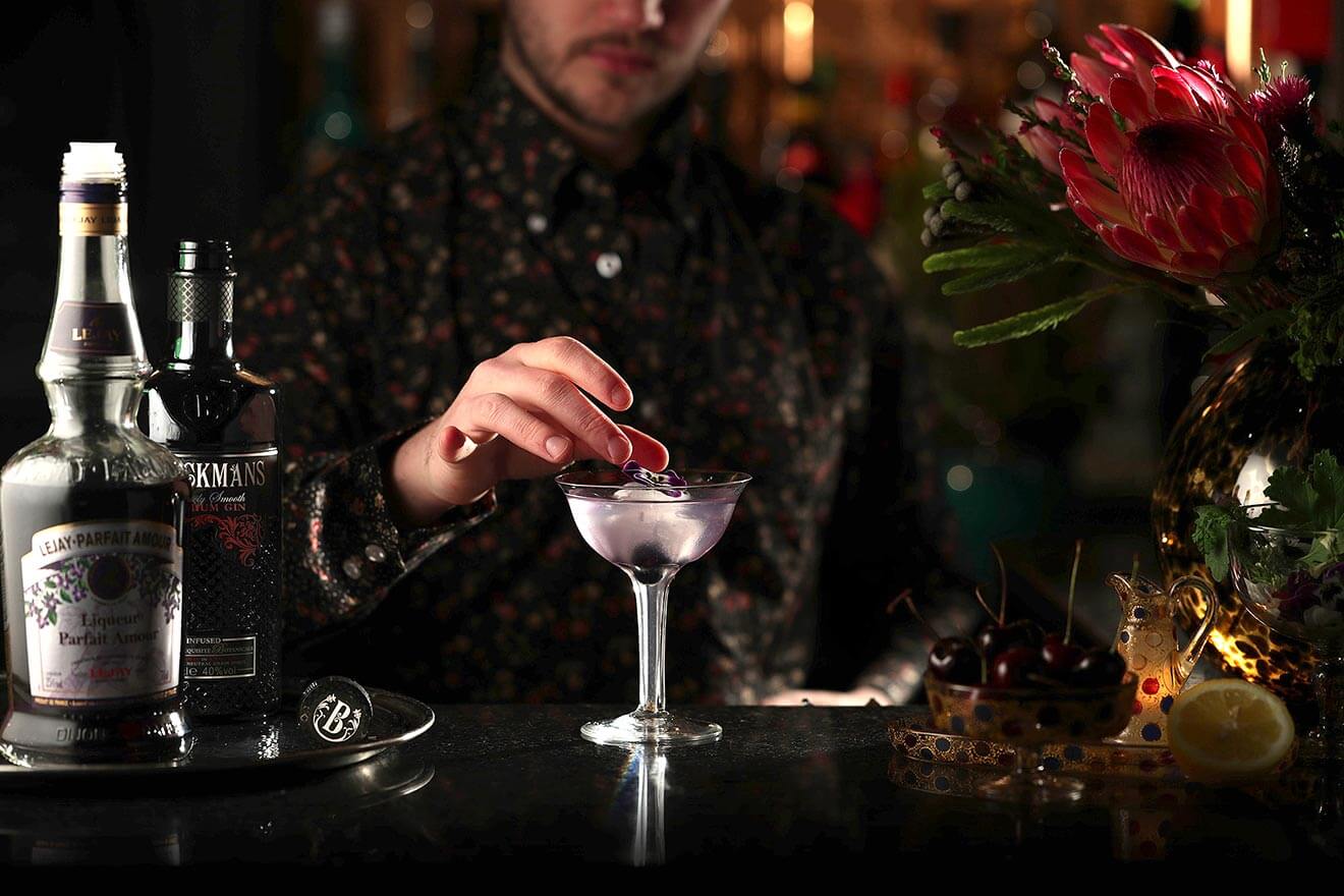 Brockmans Aviation Cocktail