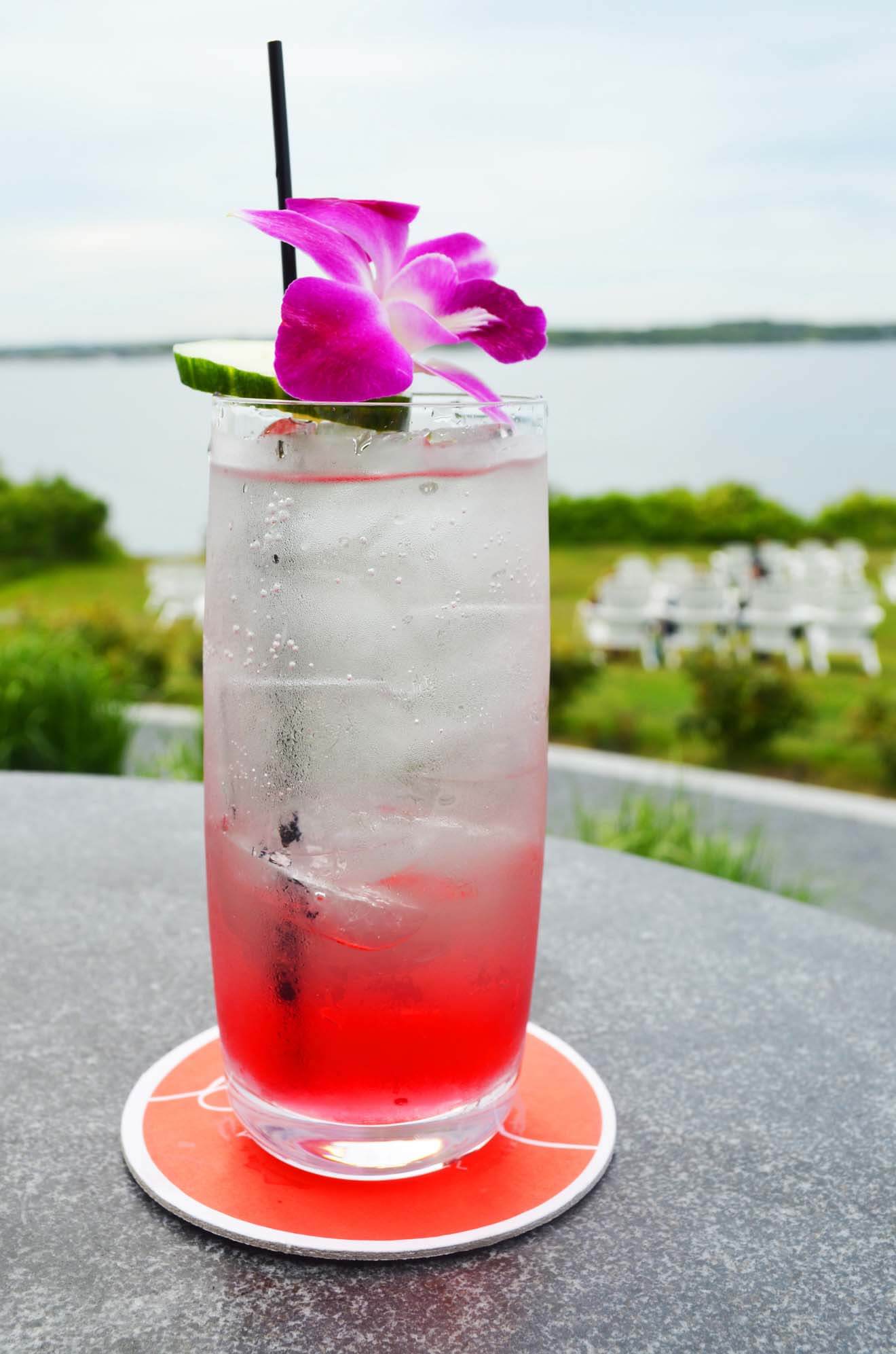 Sake Rose Cooler