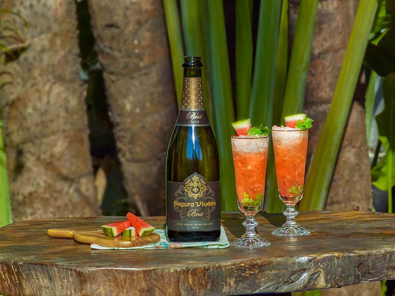 Cavamelon Cooler cocktail