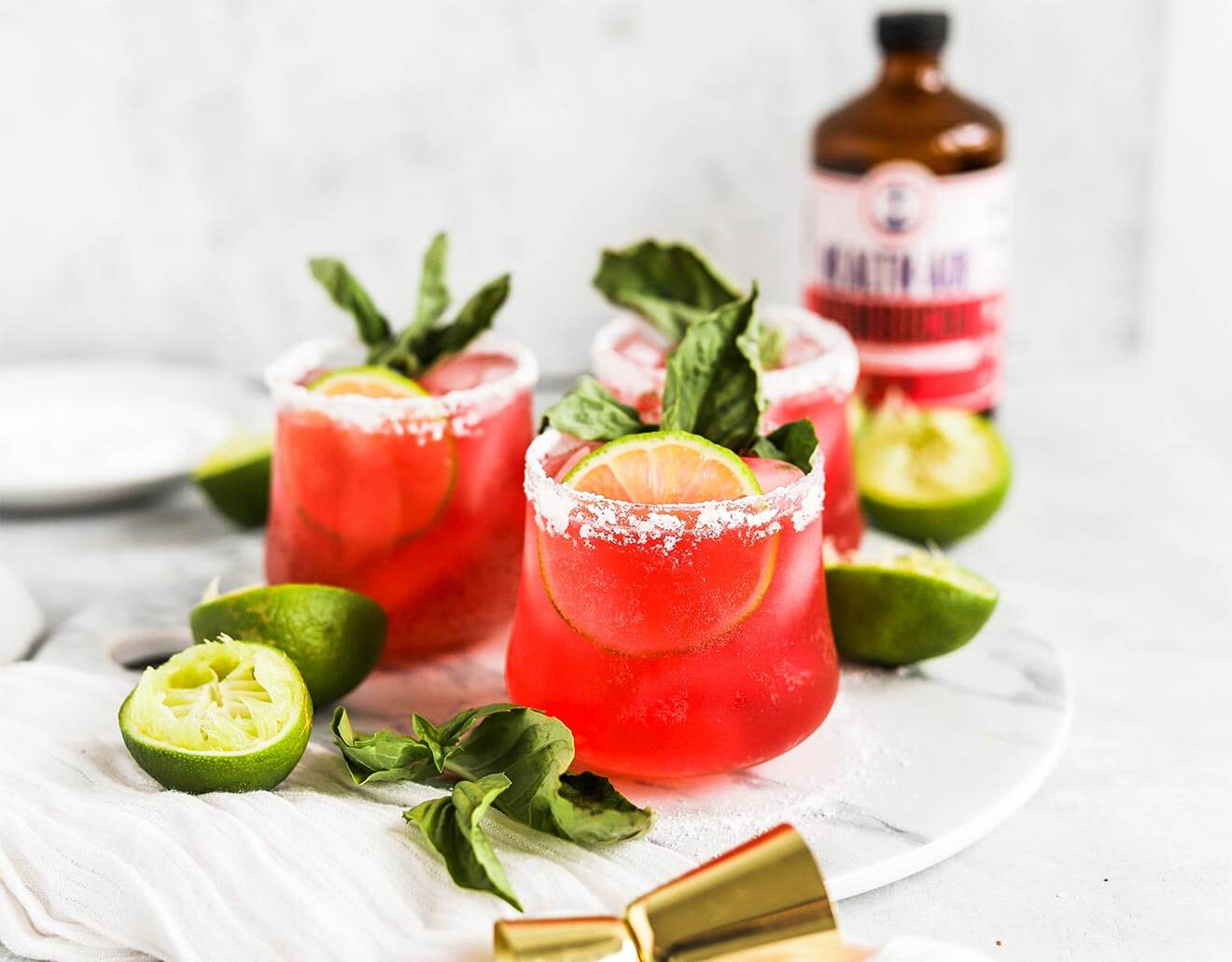 Health-Ade Cherry Berry Lime Margarita Punch