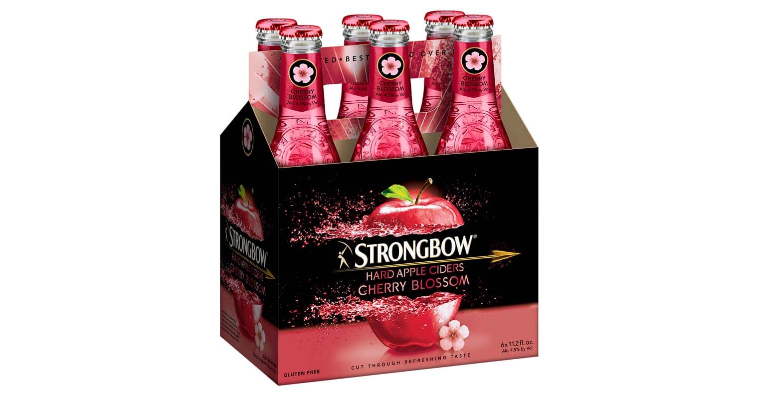 Strongbow Launches Cherry Blossom Hard Cider, industry news, featured image