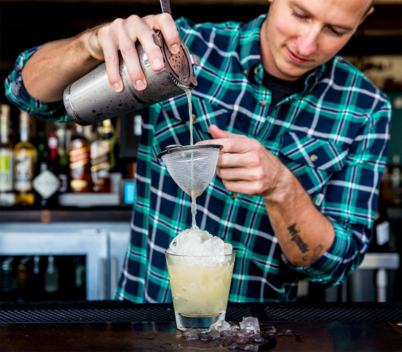 Mixologist Chris Burmeister