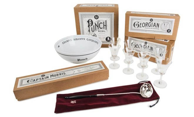 David Wondrich Punch Set and packaging on white