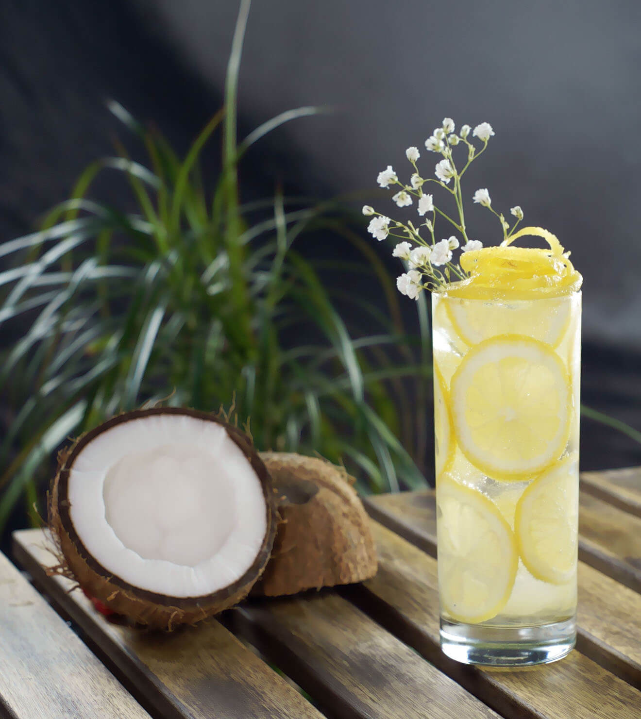 Coconut-Elderflower G&T