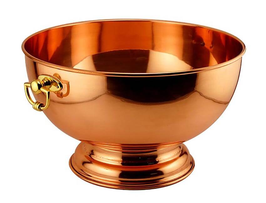 Copper Champagne & Wine Bowl