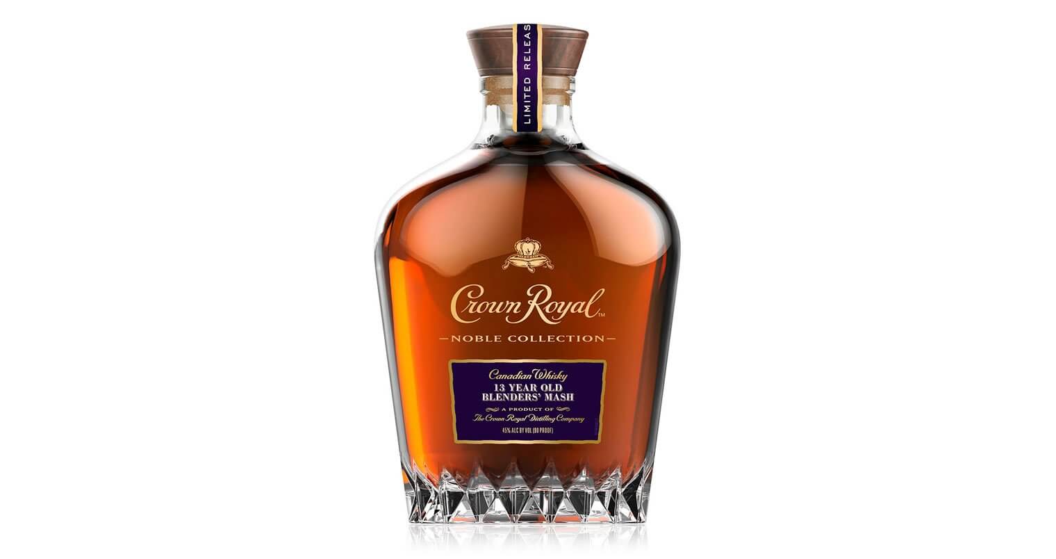 Crown Royal 13-Year-Old Blenders’ Mash, bottle on white, featured image