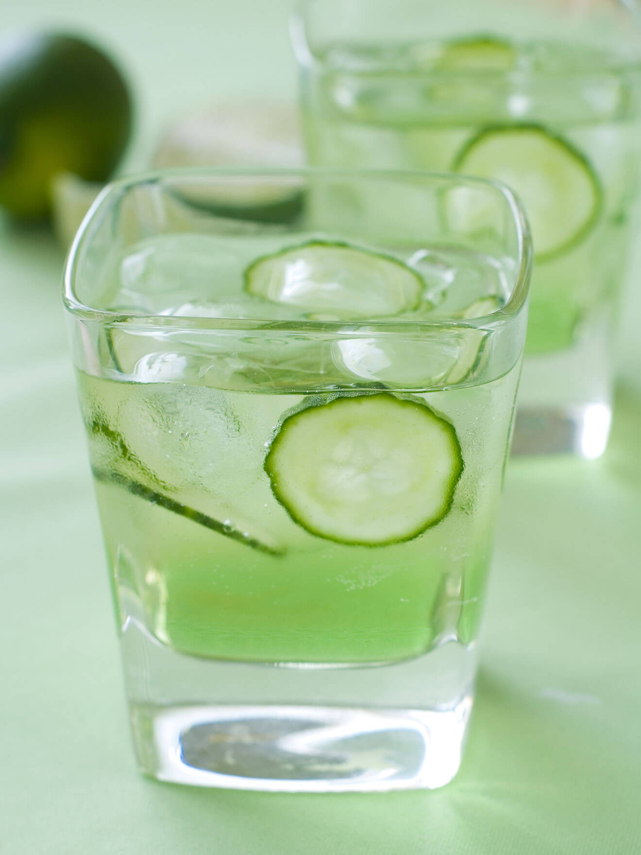 Cucumber Basil Soda