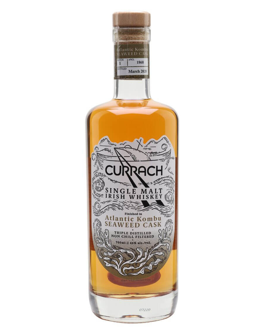 Currach Single Malt Irish Whiskey Atlantic Kombu Seaweed Cask