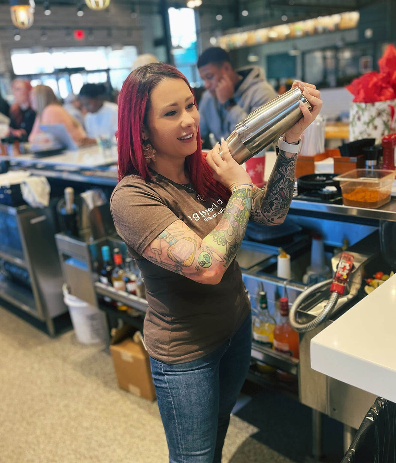 Mixologist Daniella Keenan