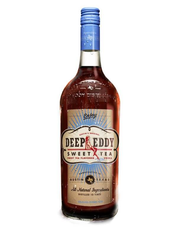 Deep Eddy Sweet Tea, bottle on white