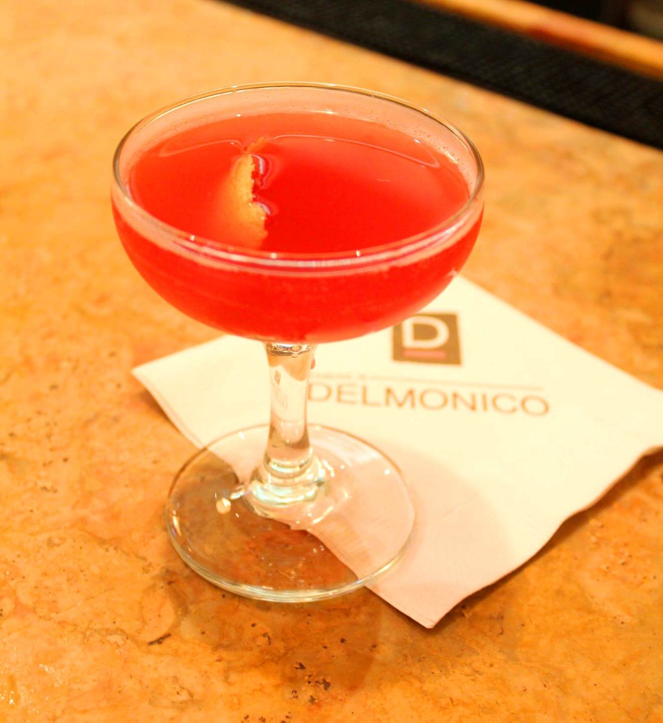 Muse cocktail from Emeril's Delmonico