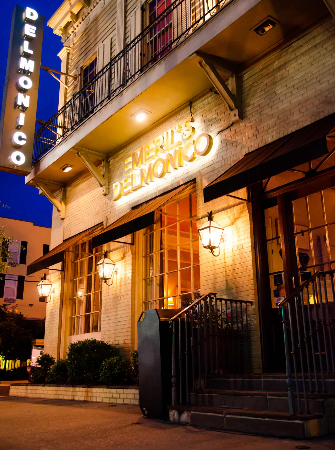 Emeril's Delmonico exterior view front entrance
