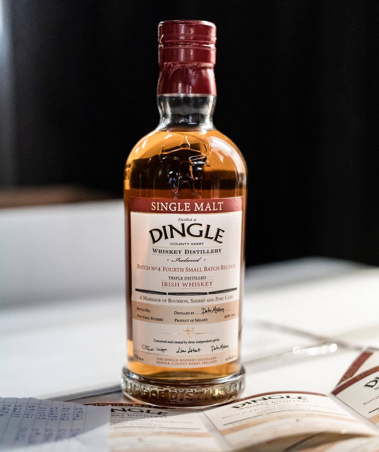 Dingle Single Malt Batch No. 4, bottle image