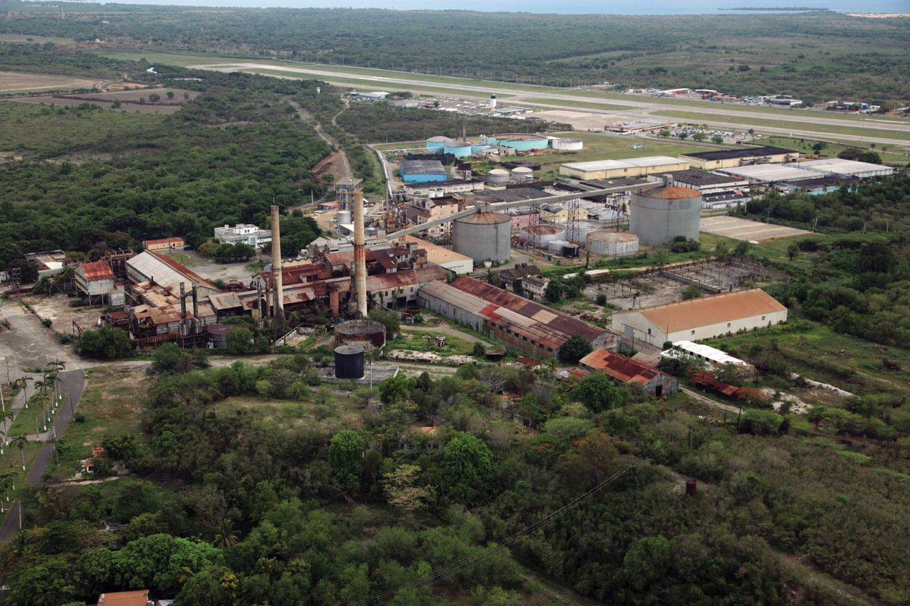 Don Q Serralles Plant Aerial View