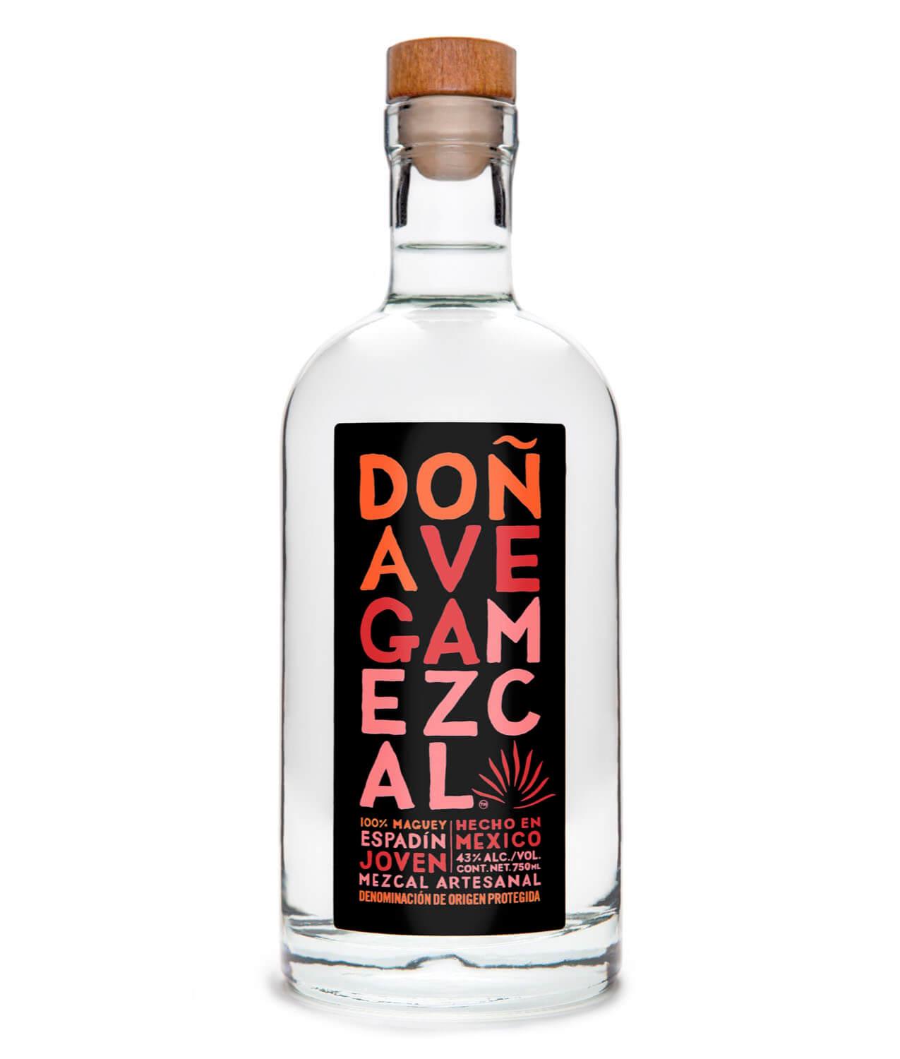 Doña Vega_Espadin, bottle on white