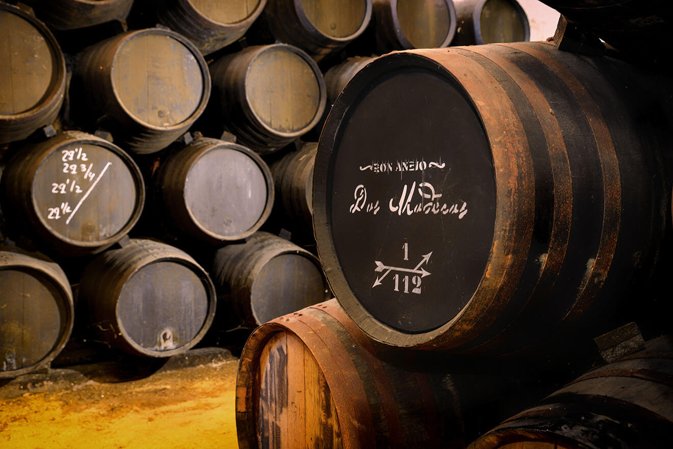 Dos Maderas Rum Soleras, barrel room