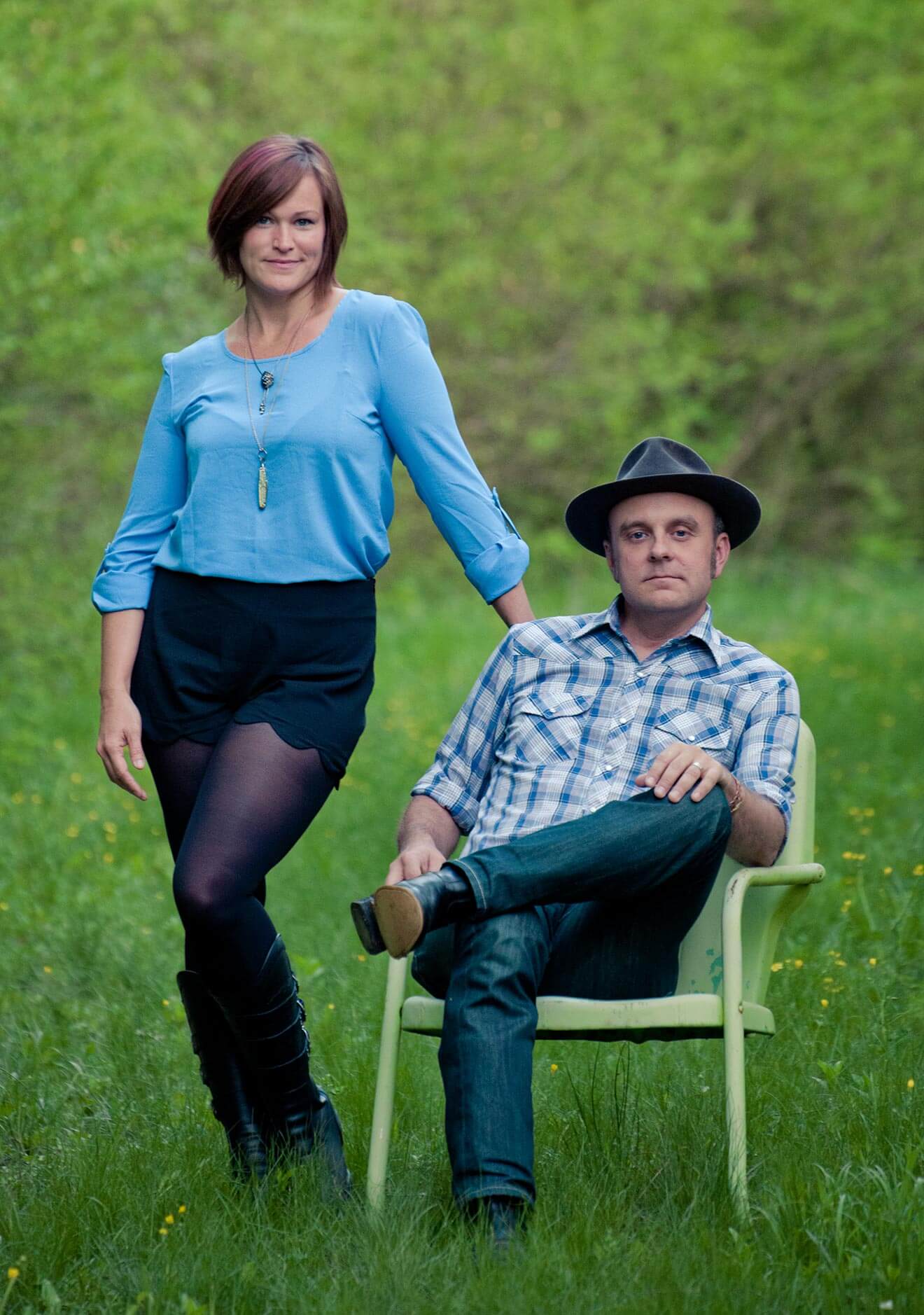 Telisha and Doug Williams of the Wild Ponies