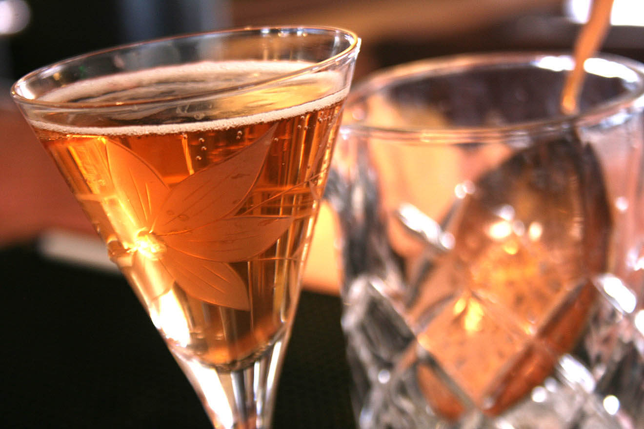 Mattias's Signature Cocktail the Downtown Manhattan