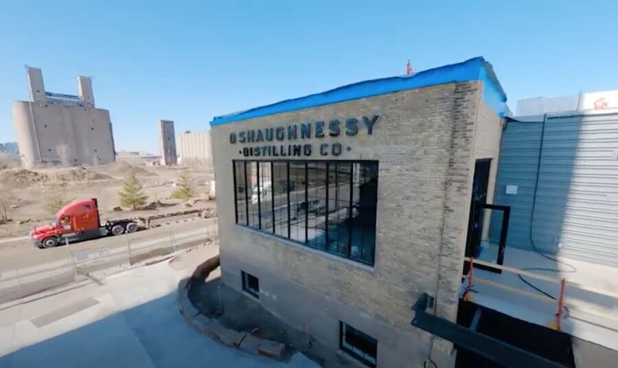 Drone Distillery Tour