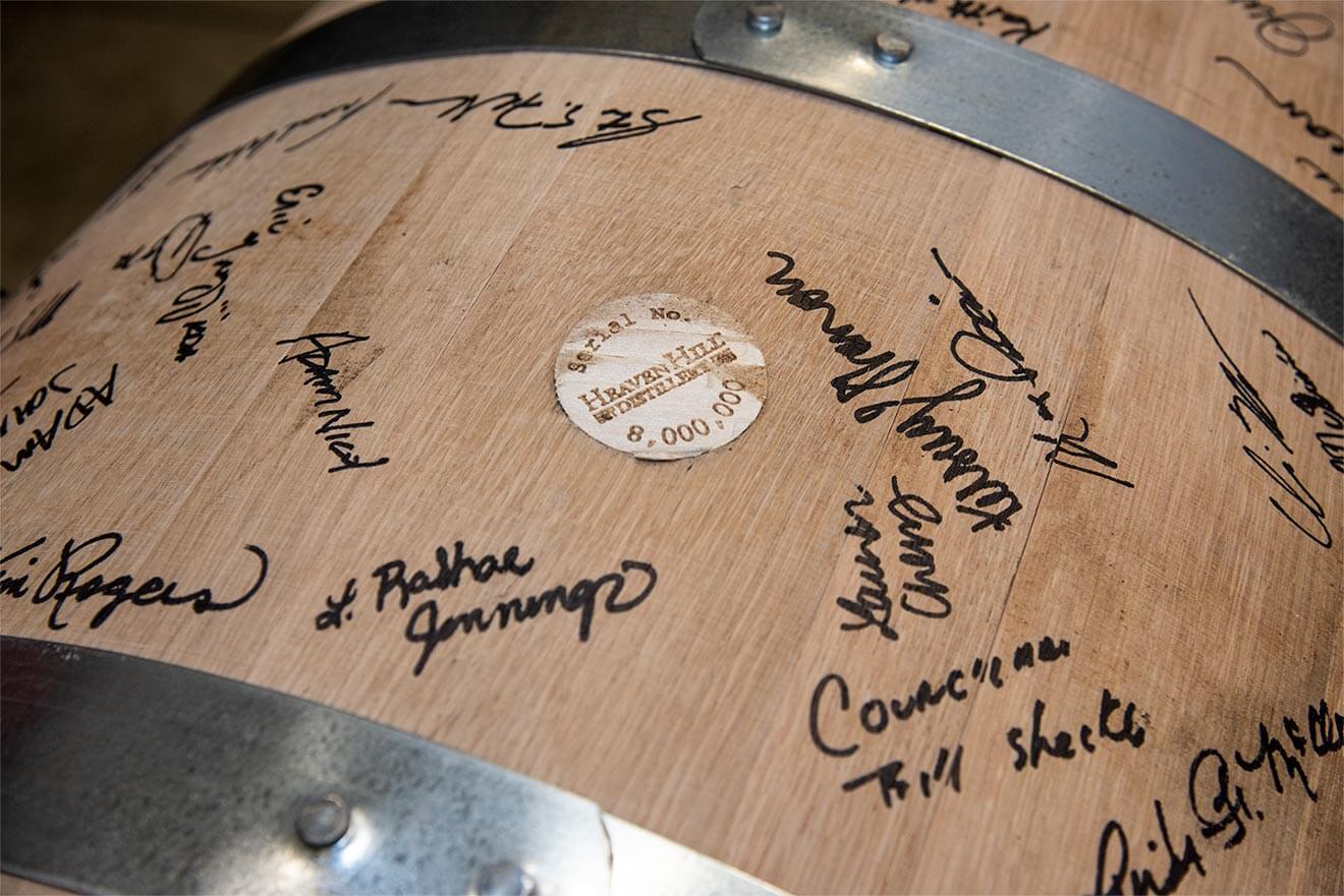 Heaven Hill Distillery Fills Eight Millionth Barrel