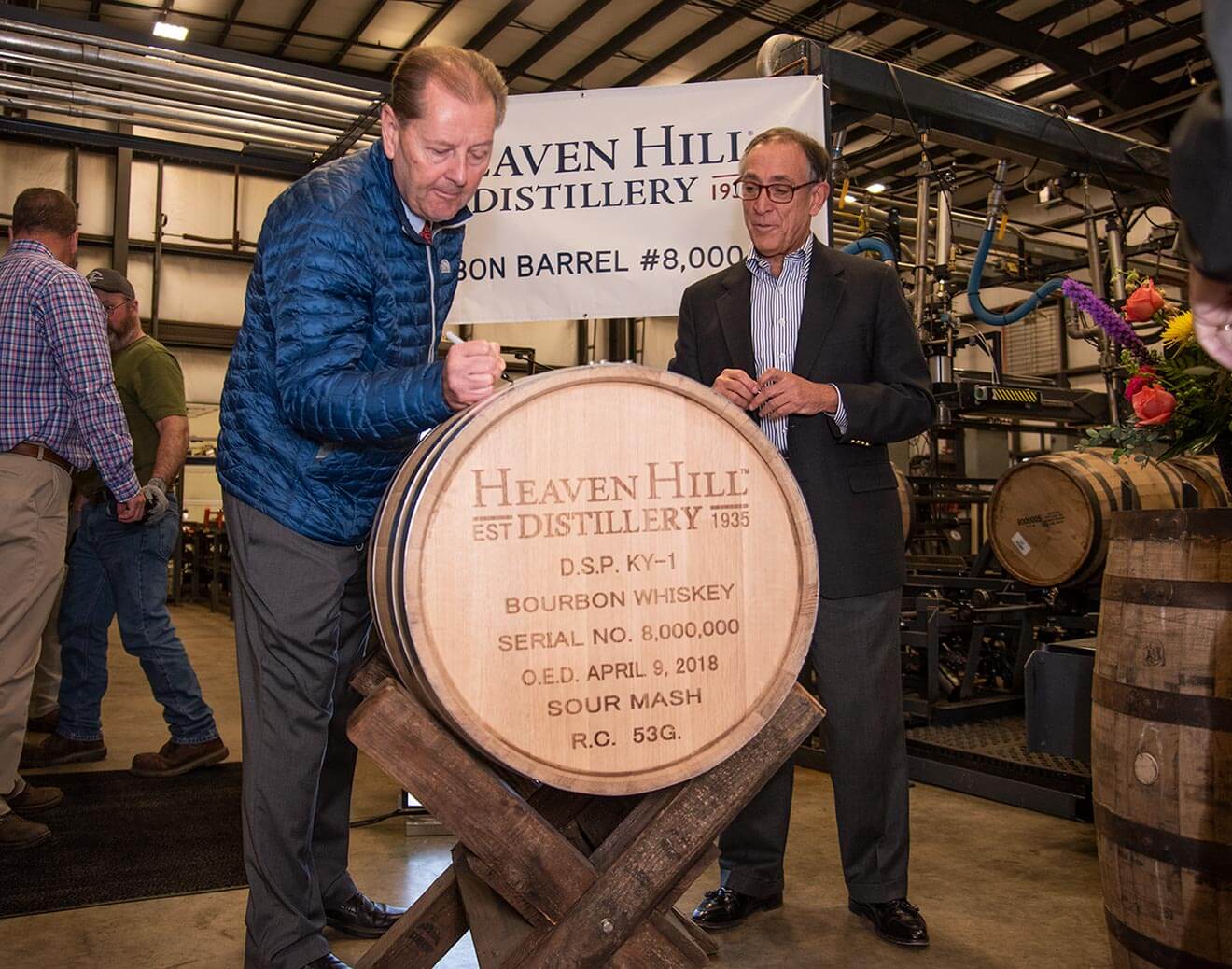 Heaven Hill Distillery Fills Eight Millionth Barrel