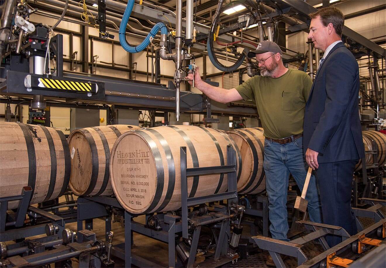 Heaven Hill Distillery Fills Eight Millionth Barrel