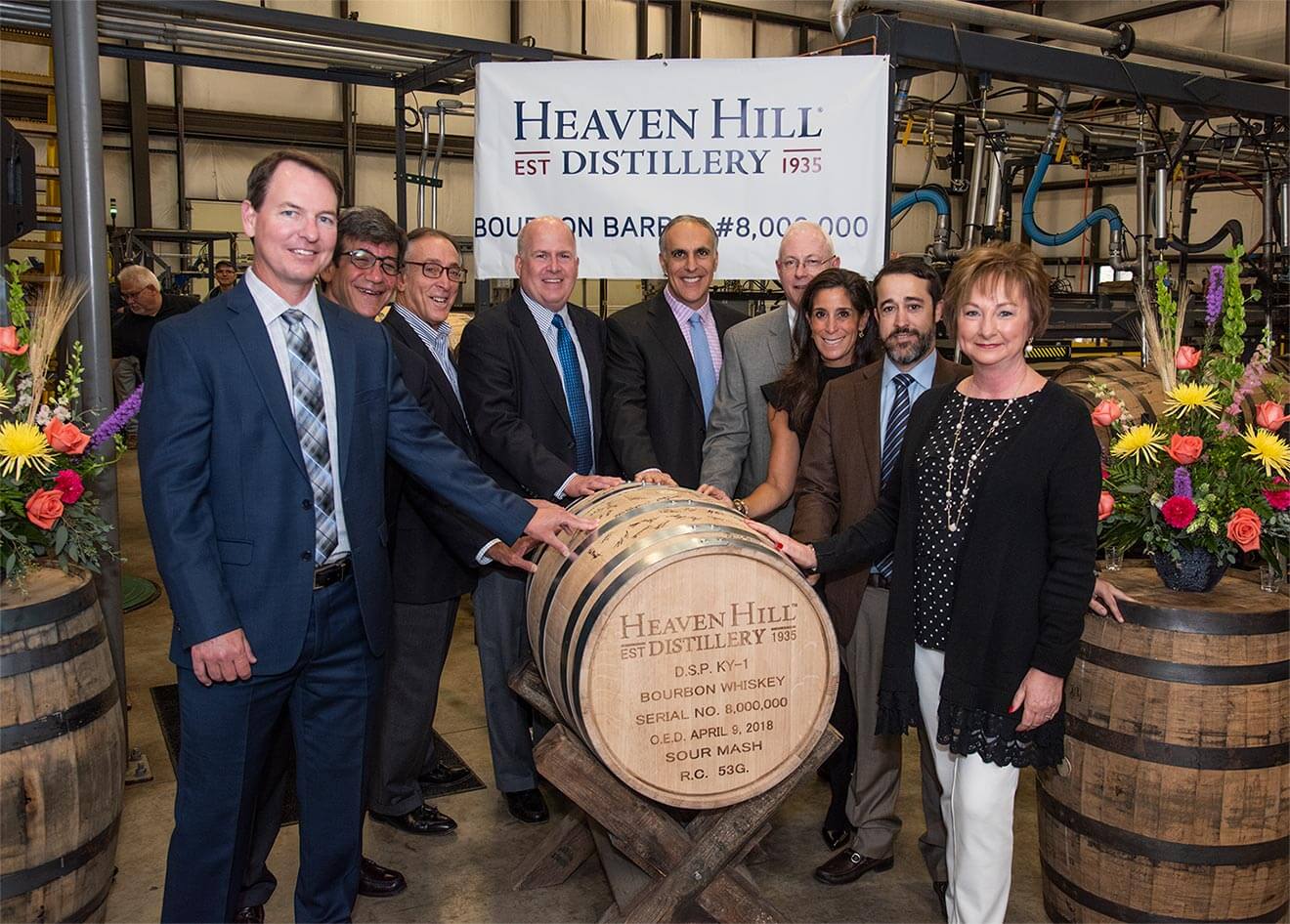 Heaven Hill Distillery Fills Eight Millionth Barrel