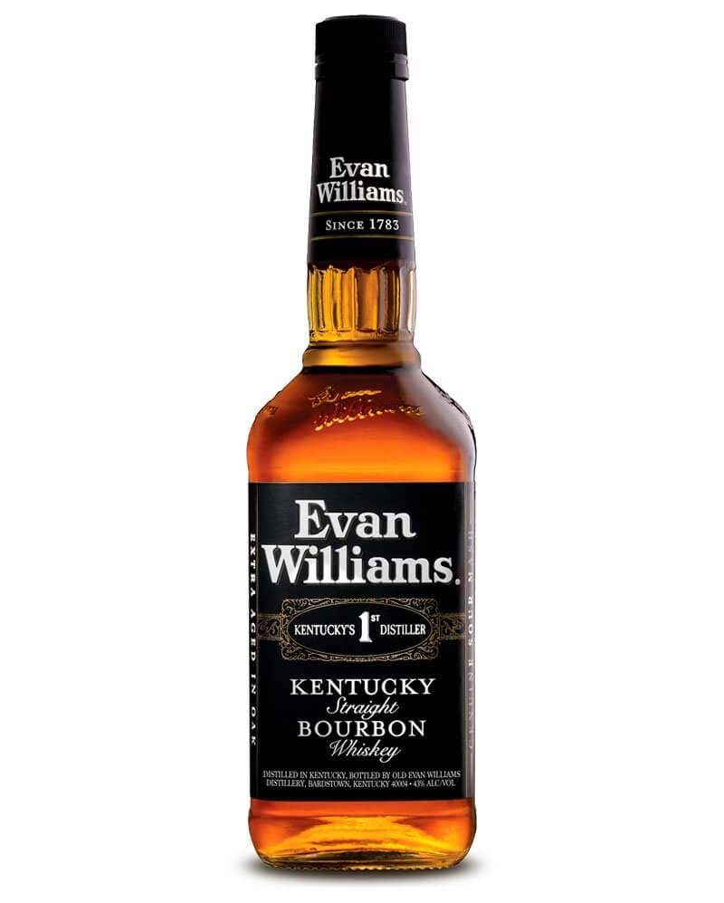 Evan Williams, bottle on white