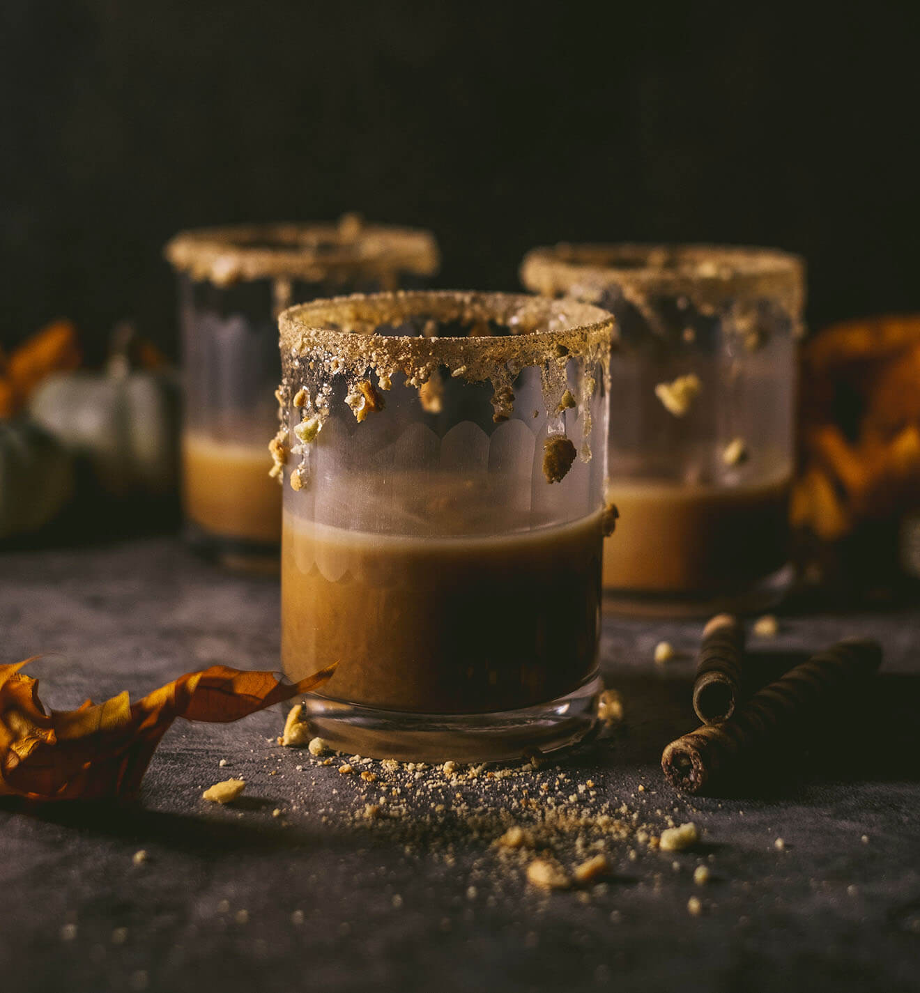 Fall cocktails by rinck content studio