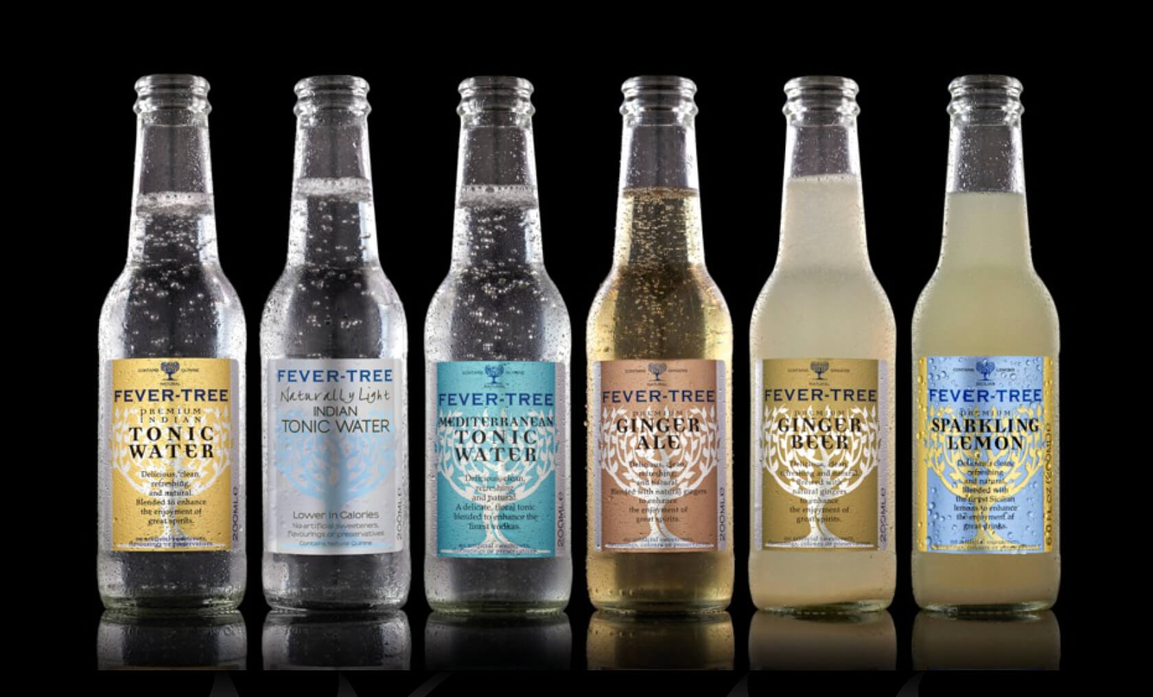 Fever Tree Bottles