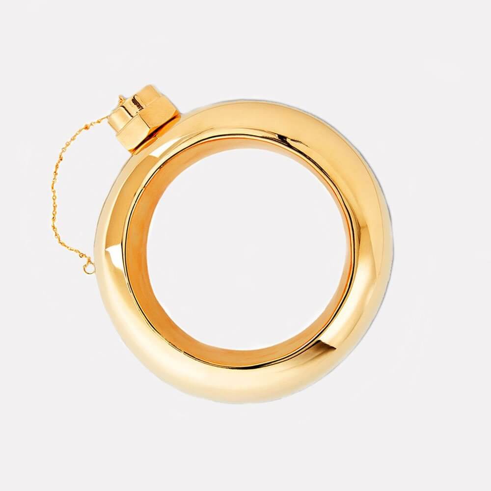 Cynthia Rowley Gold Flask Bangle