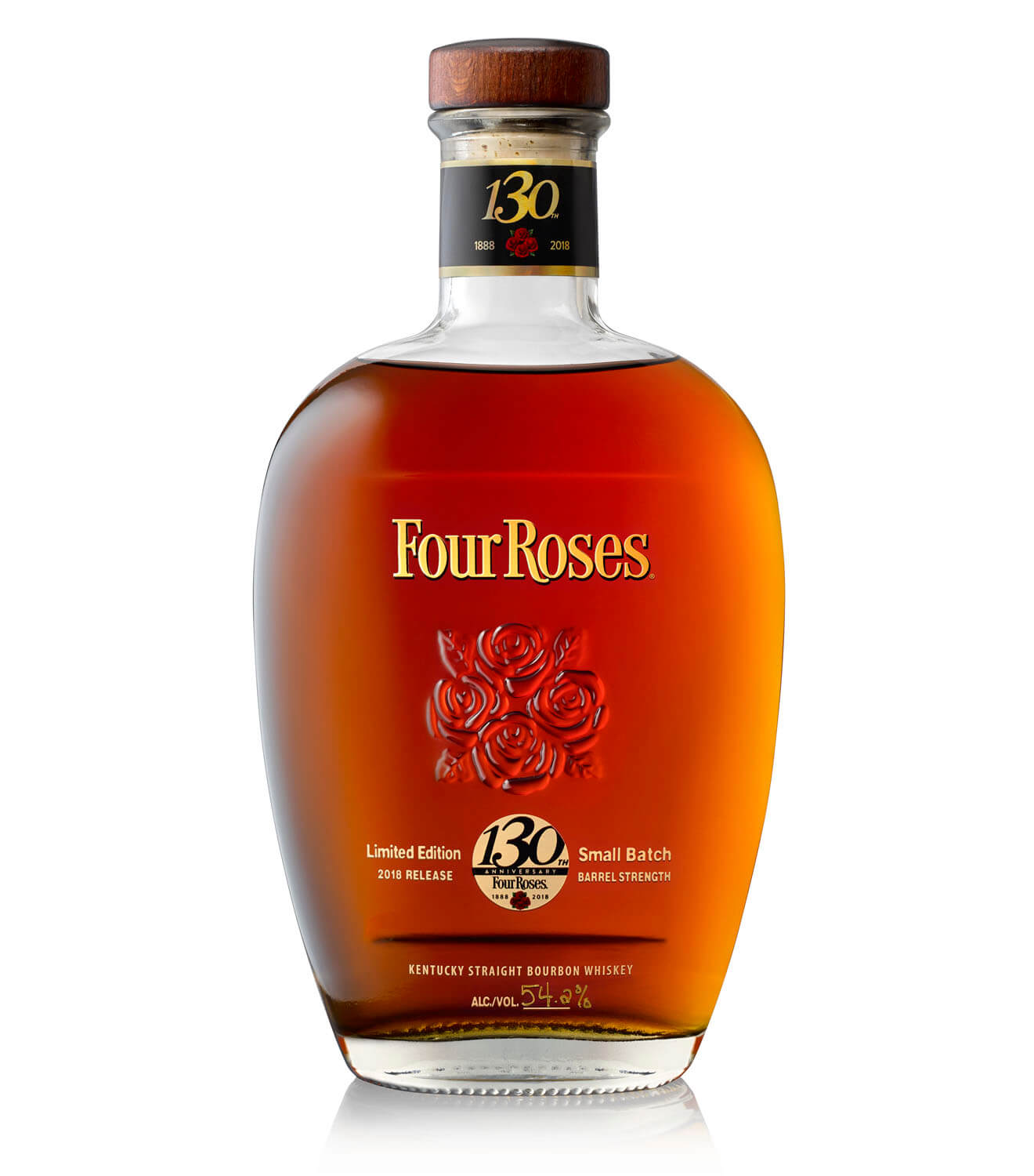 Four Roses Small Batch Limited Edition 2018, bottle on white