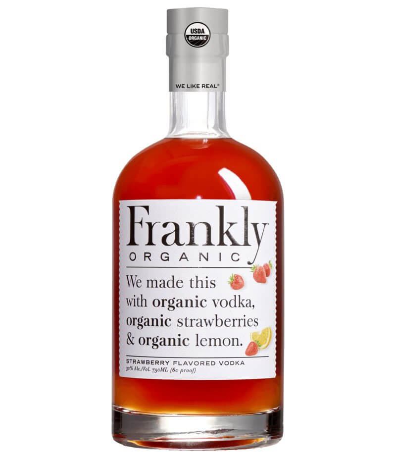Frankly Organic Strawberry Vodka