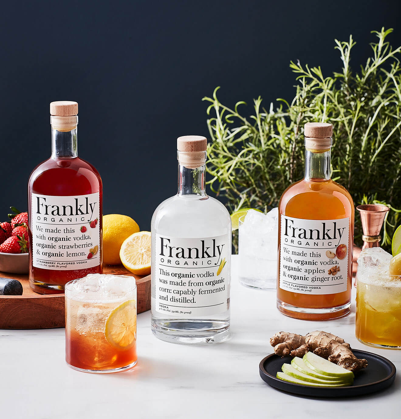 Frankly Organic Top 3 Varieties with Frankly Fizz