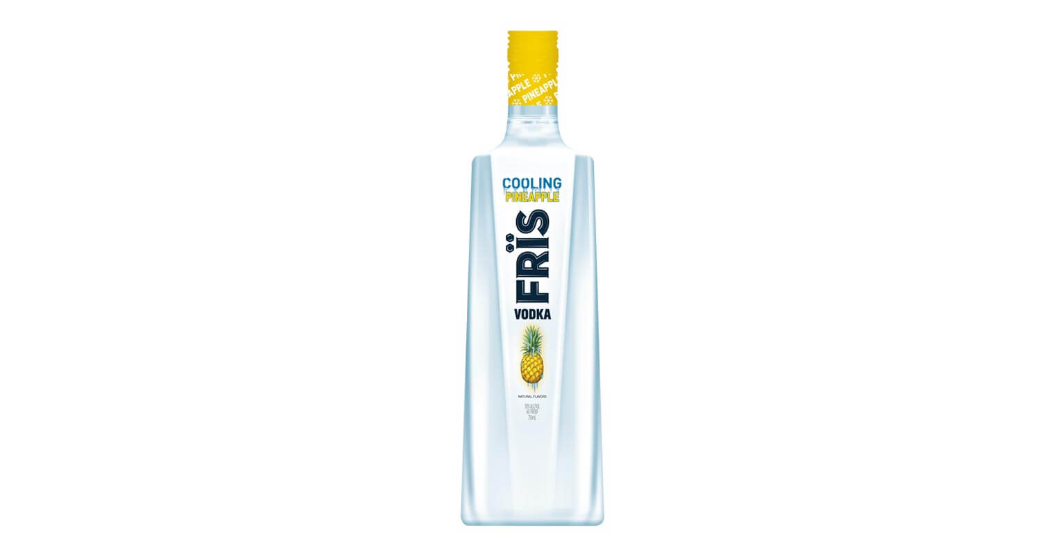 FrÏs Launches Pineapple Flavored Vodka, featured brands, featured image