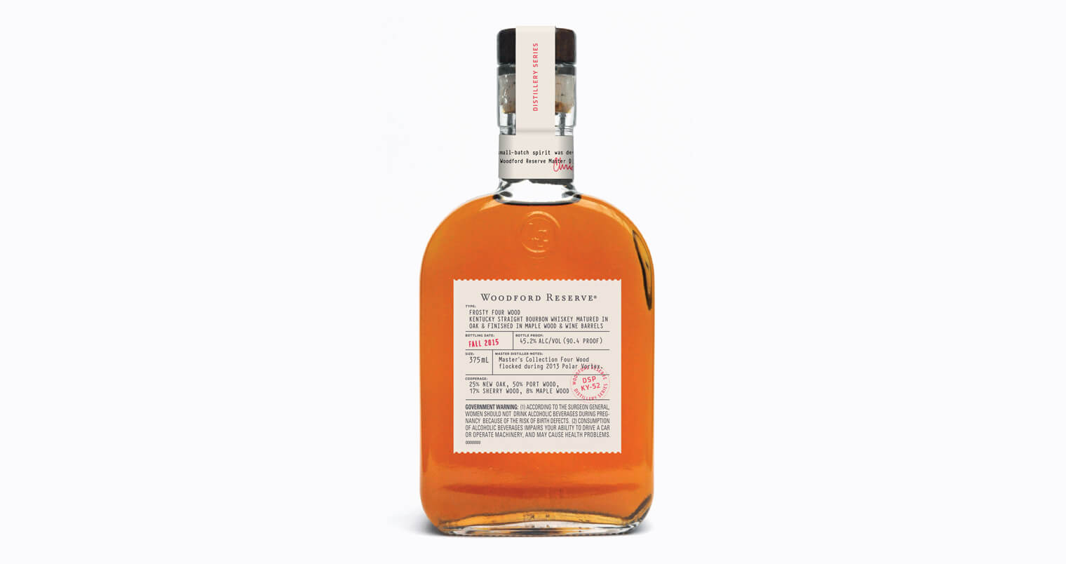Woodford Reserve Unveils 'Frosty Four Wood', featured brands, featured image