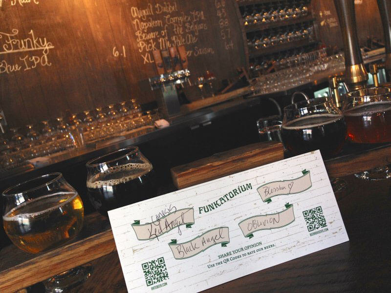 Funkatorium Beer Flight