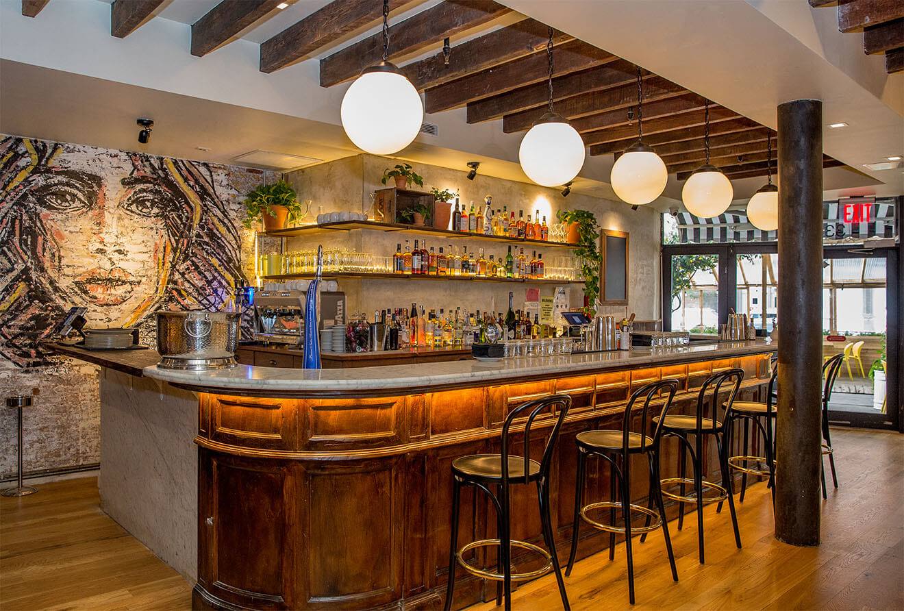 GIA NYC Bar Interior Vibe